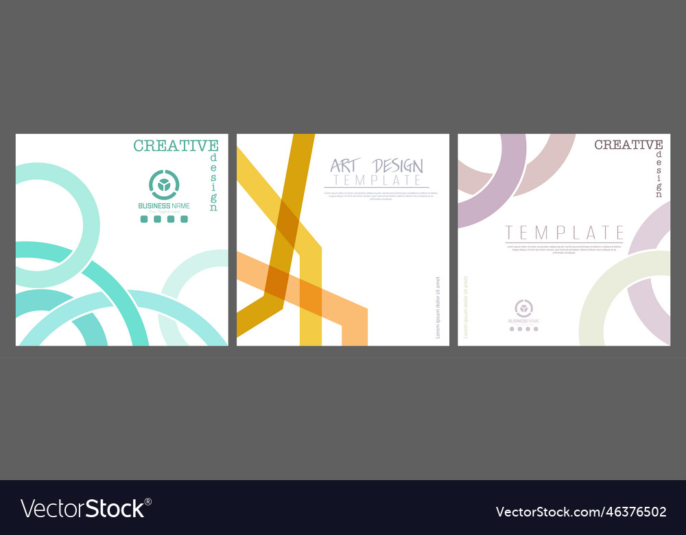 A pattern of geometric elements set