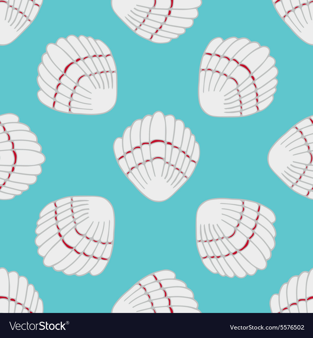 Abstract seamless pattern with hand drawn