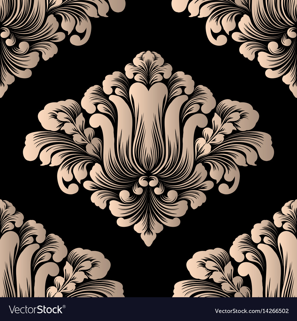 Elegant Damask Pattern