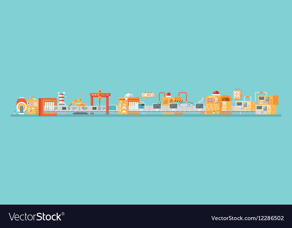 Horizontal of conveyor for assembly