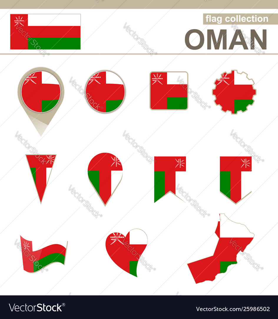 Oman flag collection