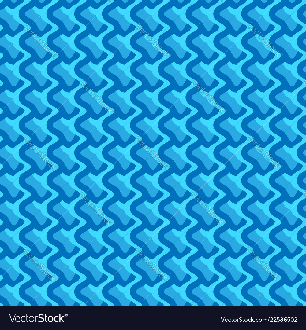 Pattern with wavy billowy intersecting lines grid