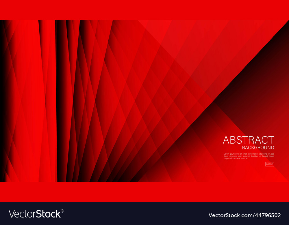 Red abstract background polygon geometric vector image Red abstract background polygon geometric