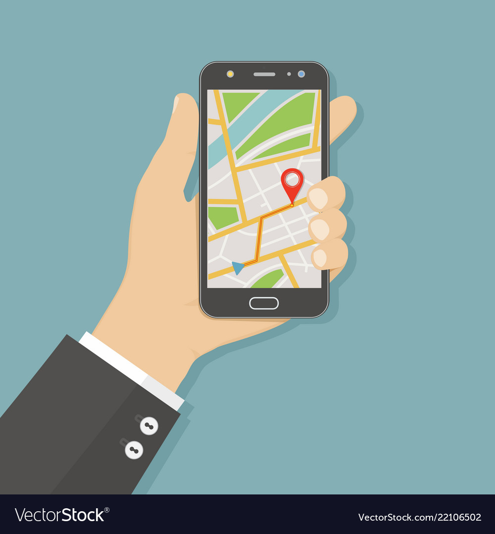 Smartphone Navigation - GPS Map