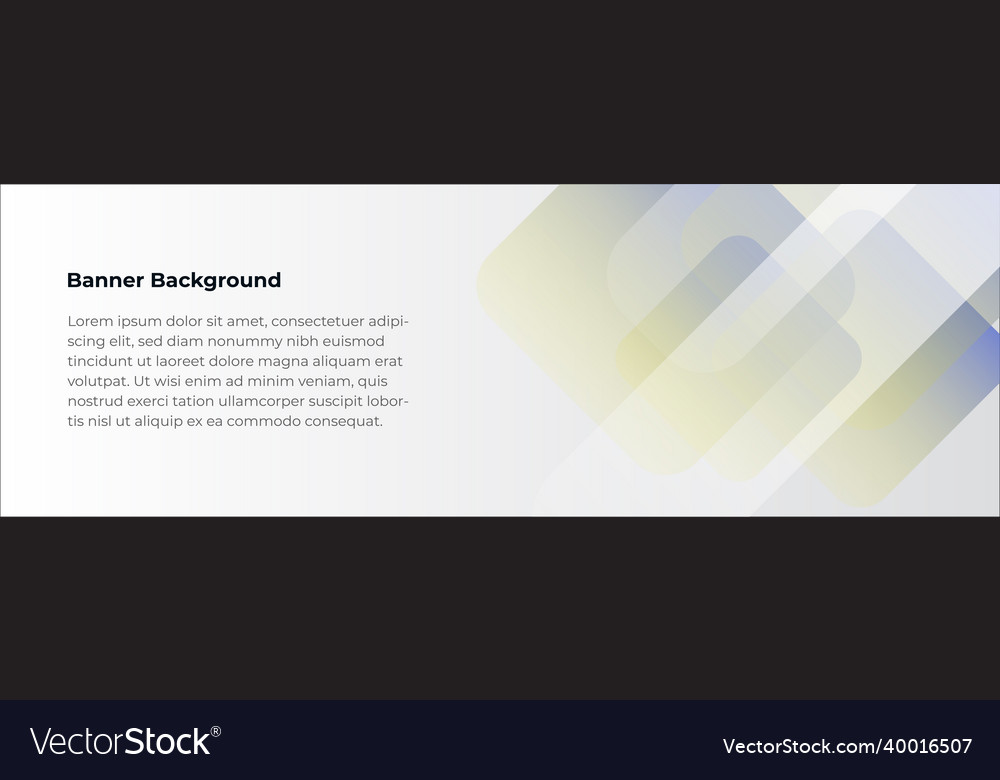 Abstract banner design web template set