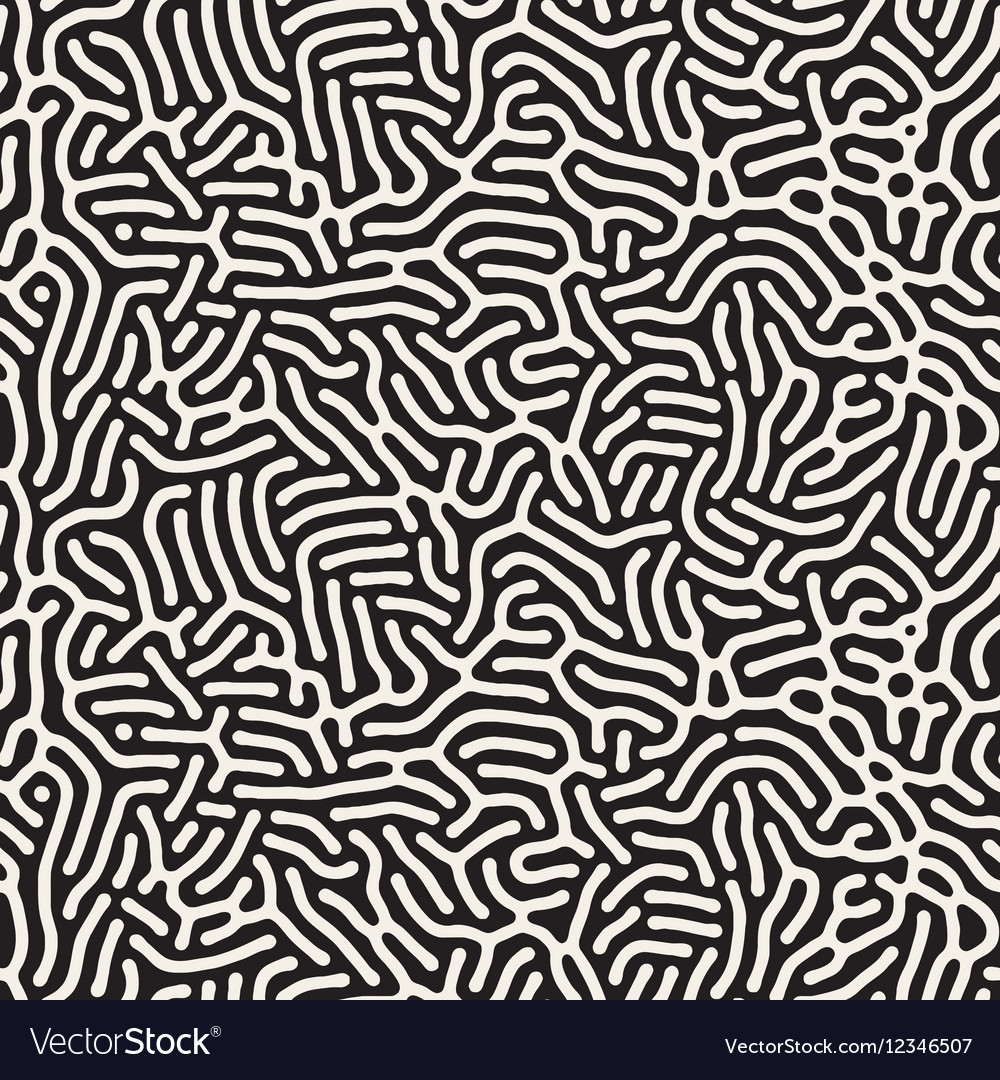 Abstract Rounded Line Pattern