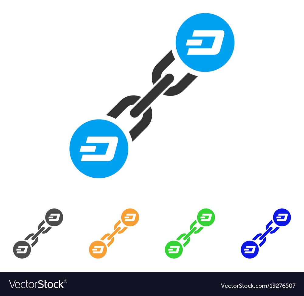 Dash blockchain icon