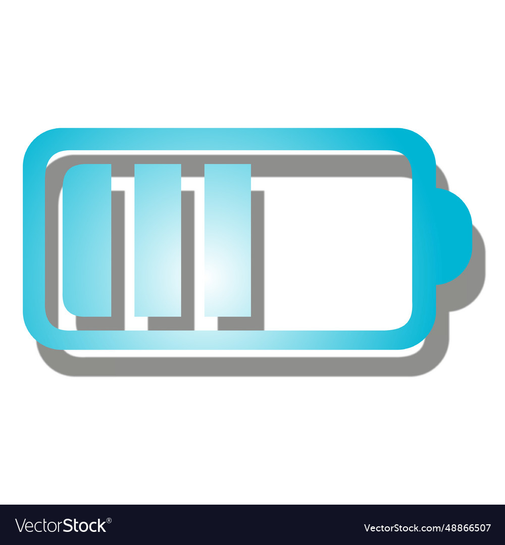 Gradient battery icon