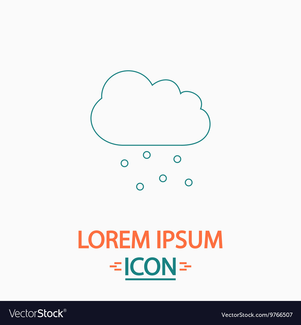 Hail computer symbol