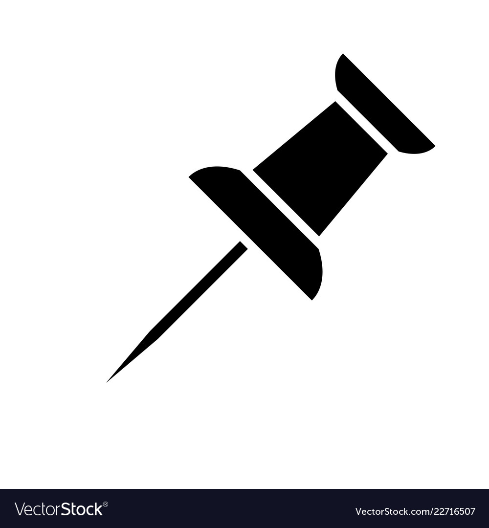 Push Pin Icon - Attachment Tool