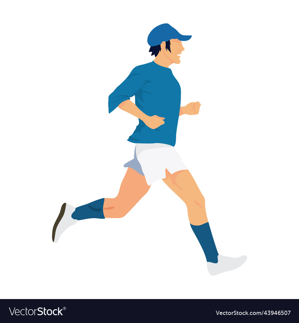 Running guy design