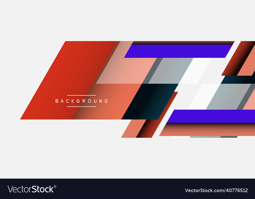 Background geometric diagonal square shapes vector image Background geometric diagonal square shapes