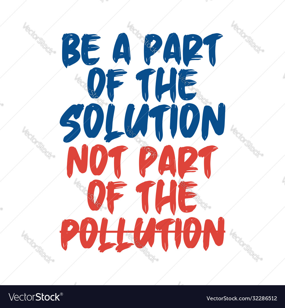 Be a part solution vector image Be a part solution