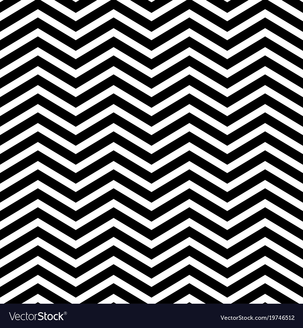 Memphis style chevron zigzag seamless pattern