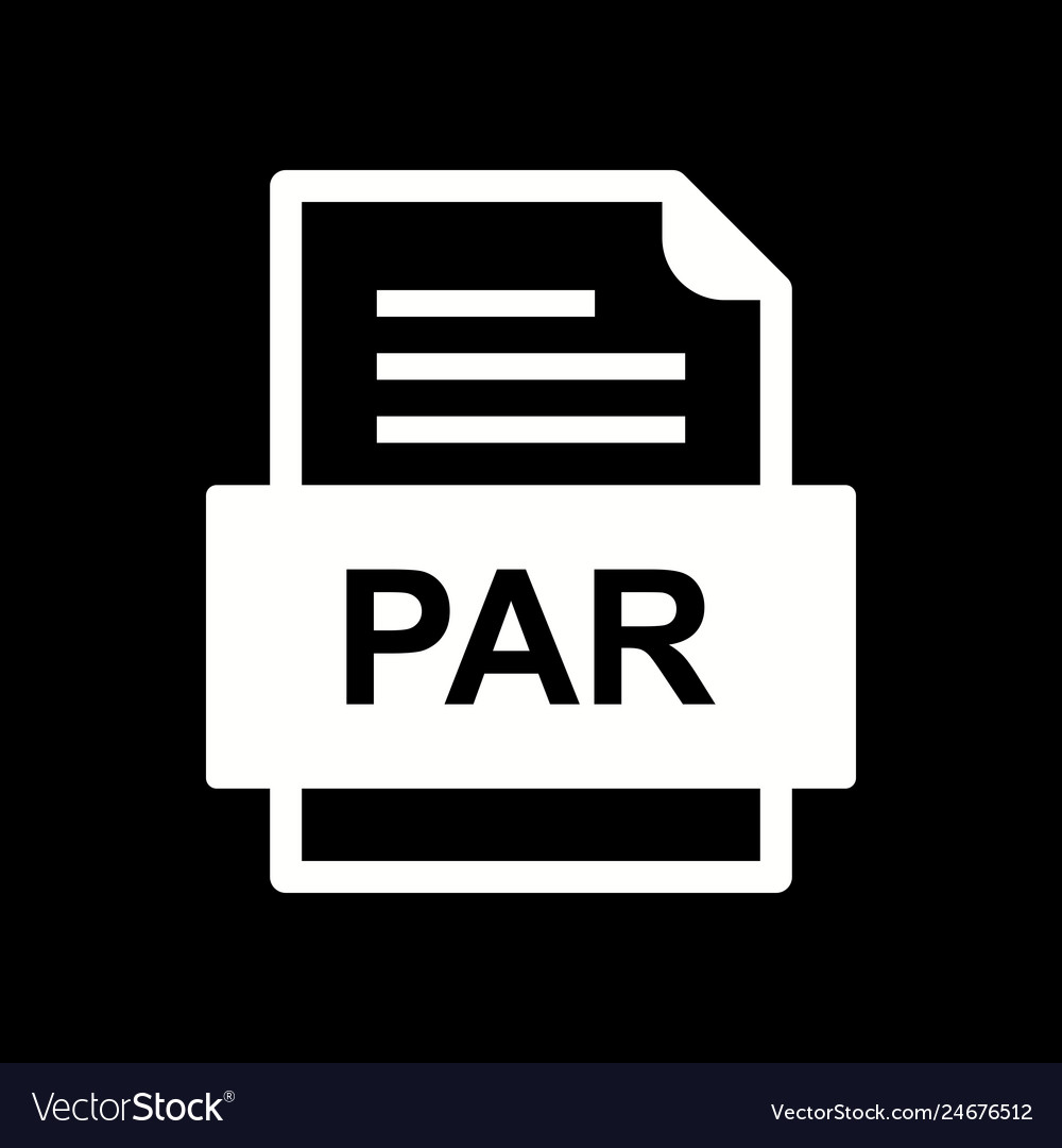 Par file document icon
