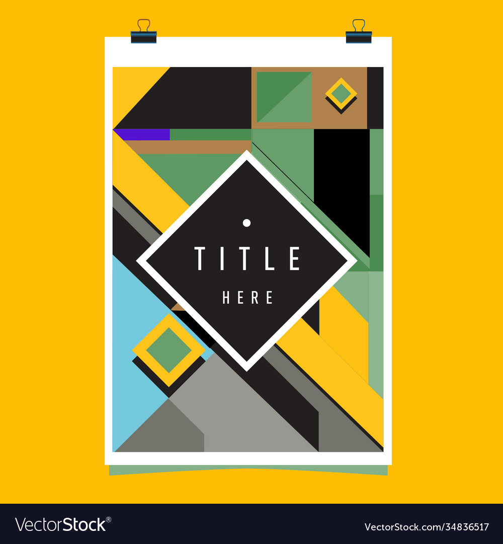 Abstract colorful geometric pattern background