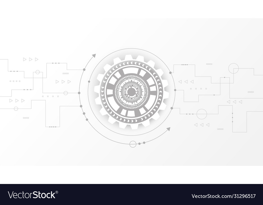 Circuit technology background with hi-tech digital vector image Circuit technology background with hi-tech digital