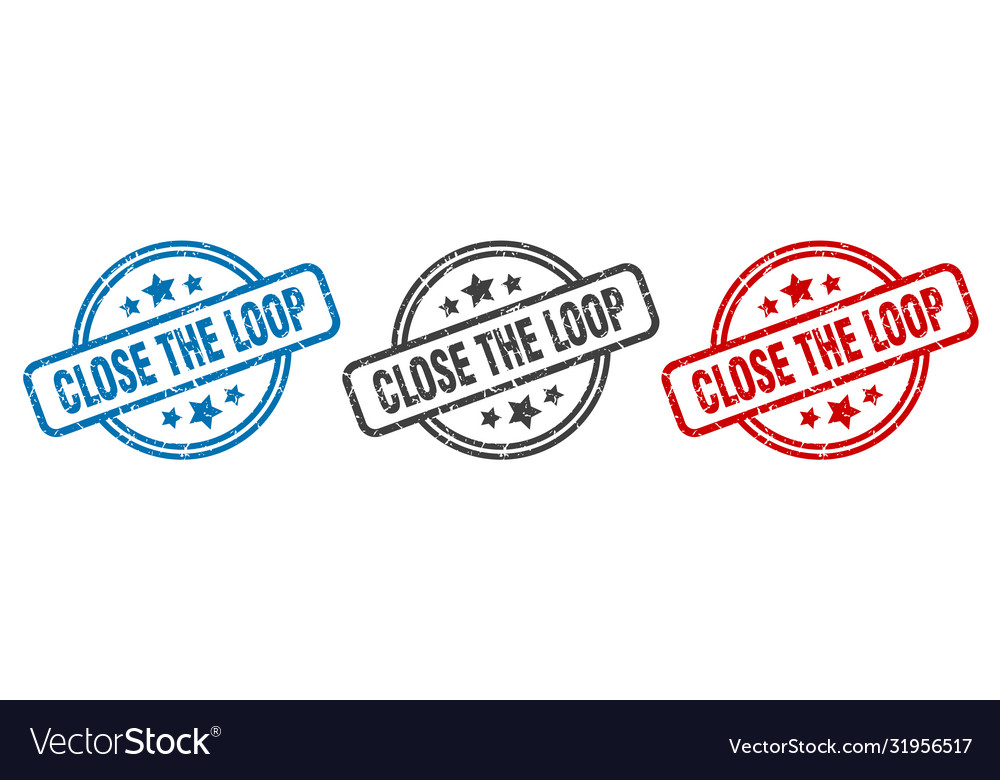 Close loop stamp round