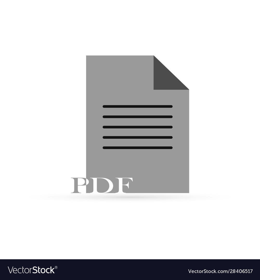 Document file icon isolated flat sign for mobile