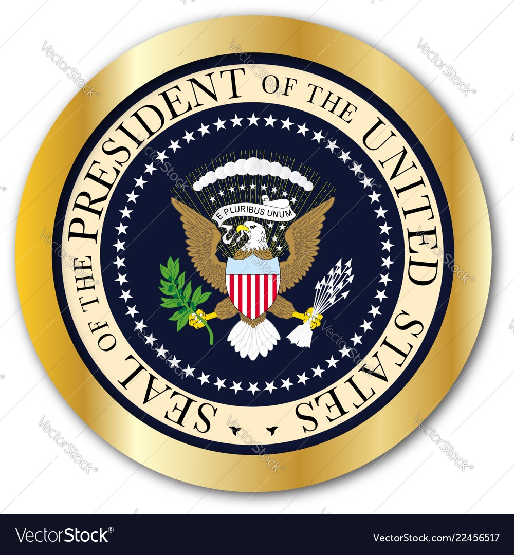 Presedent seal button