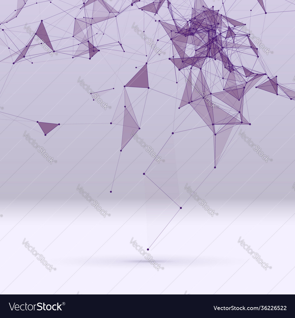 Abstract background with dotted grid vector image Abstract background with dotted grid