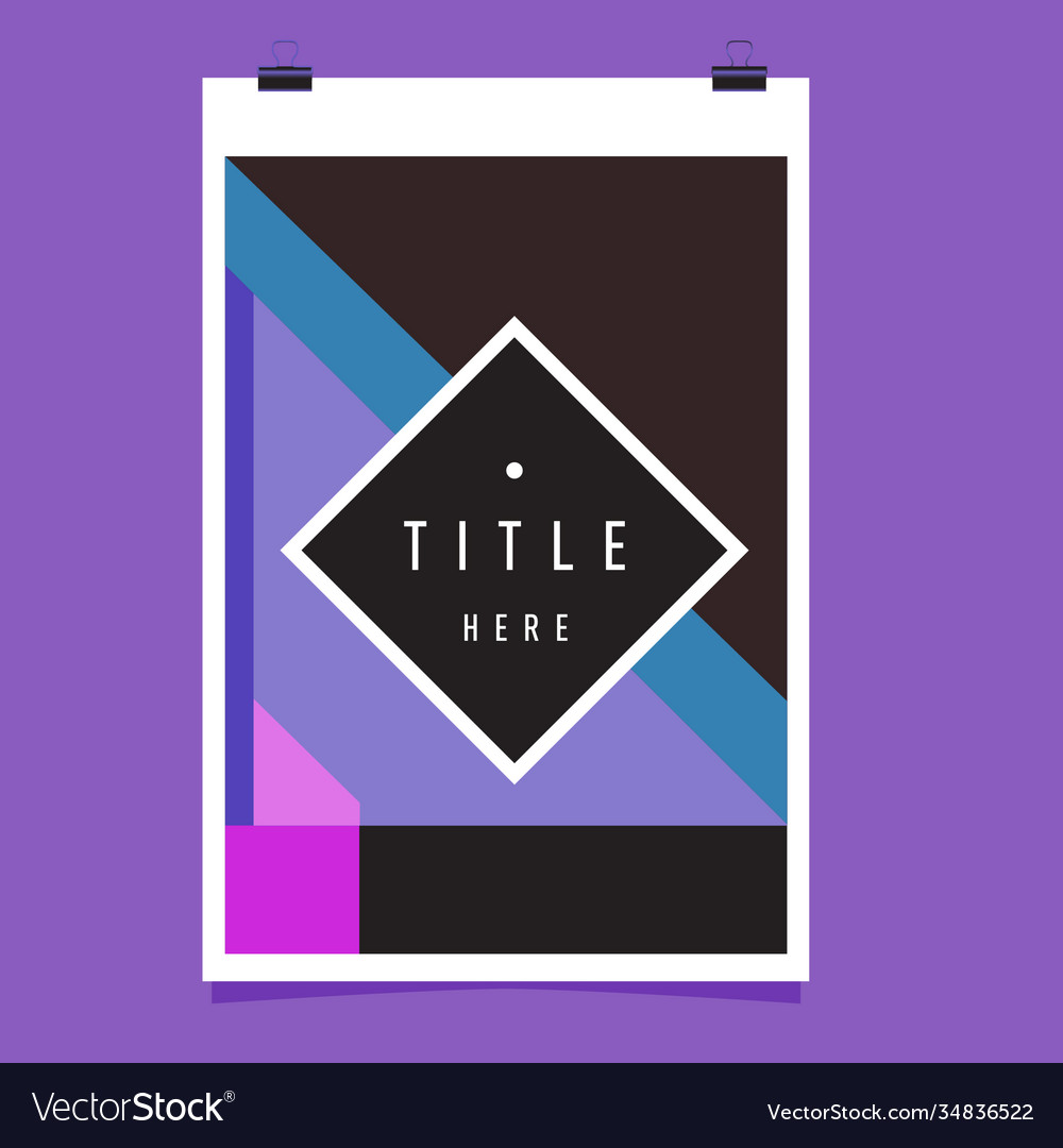 Abstract colorful geometric pattern background