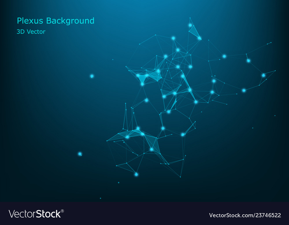 abstrakter plexus hintergrund mit angeschlossenen leitungen vector image abstrakter plexus hintergrund mit angeschlossenen leitungen