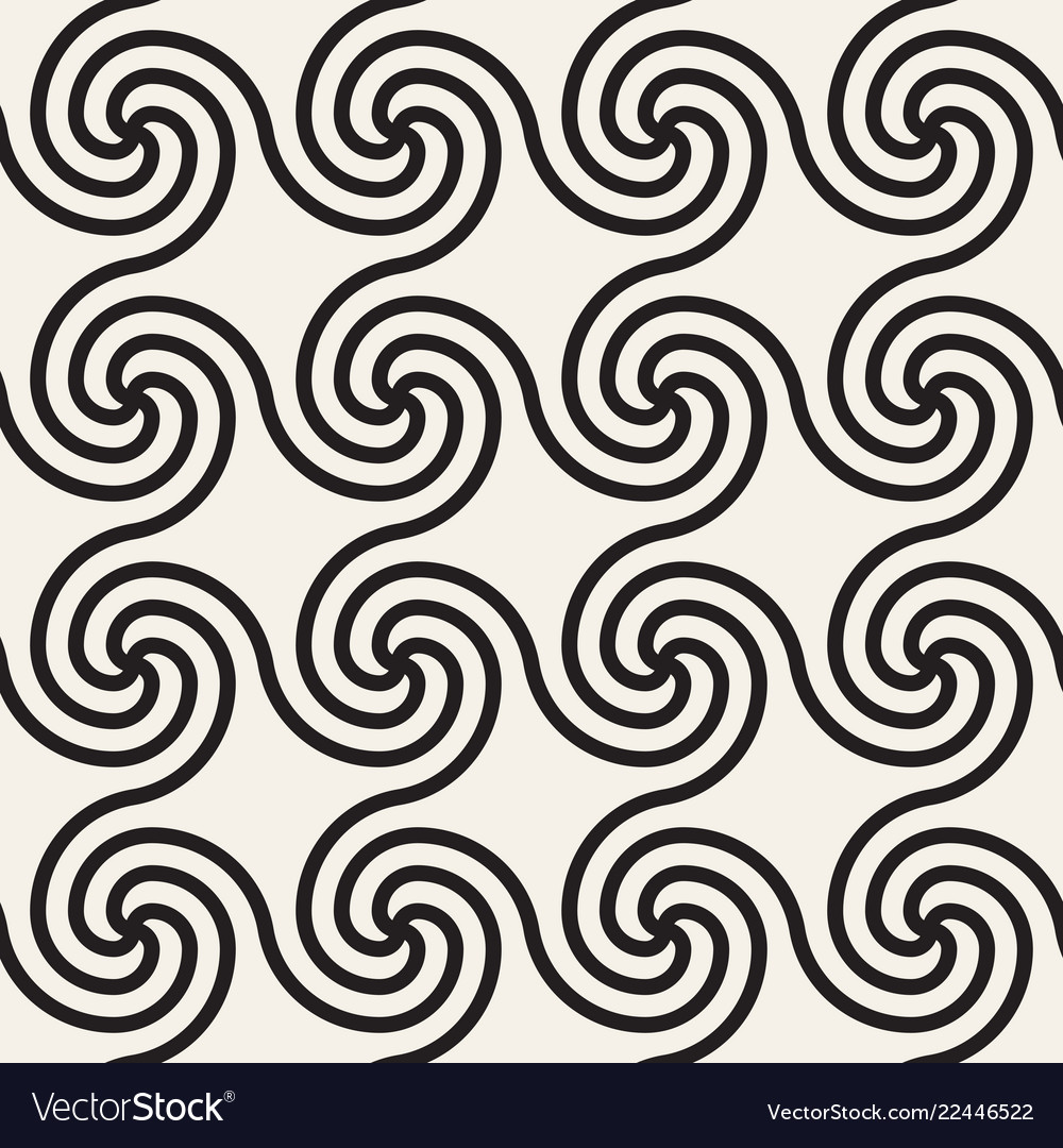 Abstract Wavy Pattern