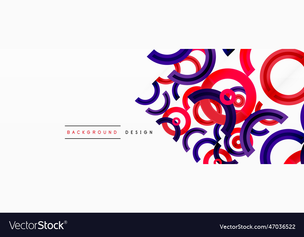 Circles are arranged in a grid pattern abstract Vector Image Circles are arranged in a grid pattern abstract
