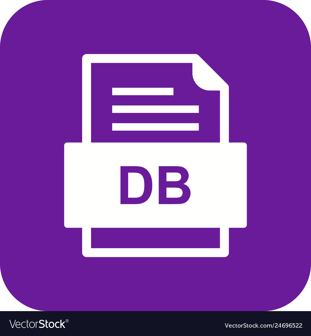 Db file document icon