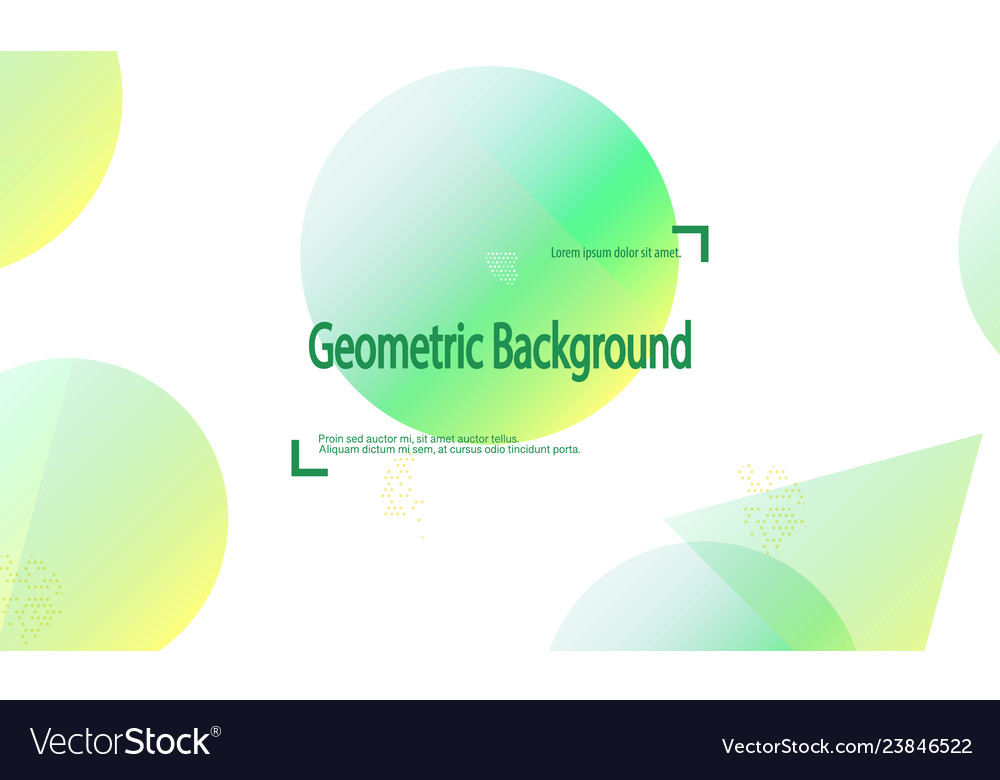 Geometric background minimal cover design