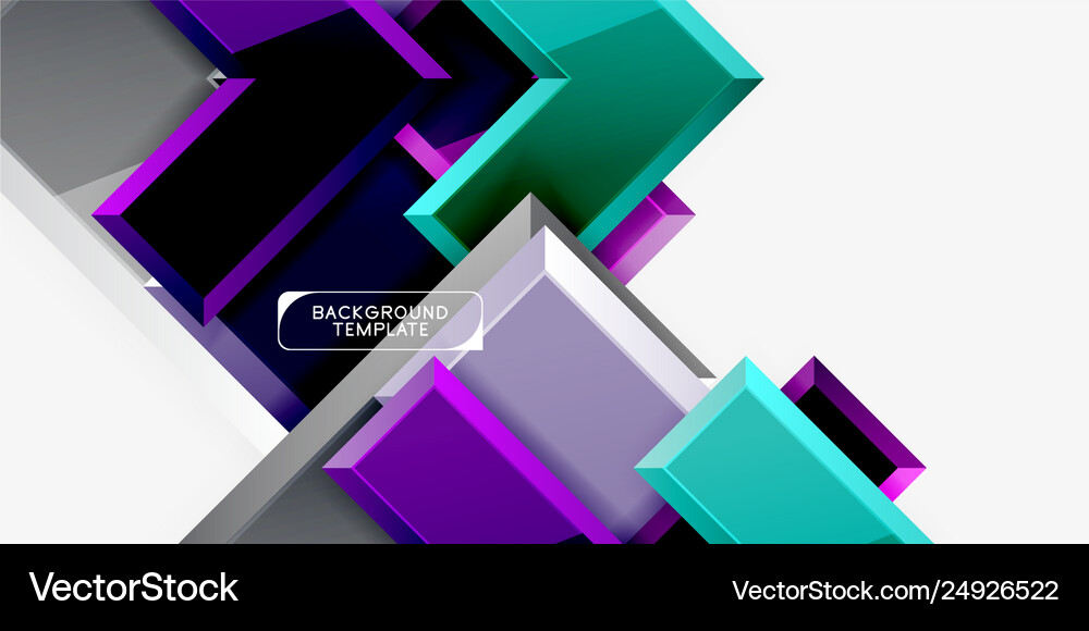 Glossy arrows background Royalty Free Vector Image