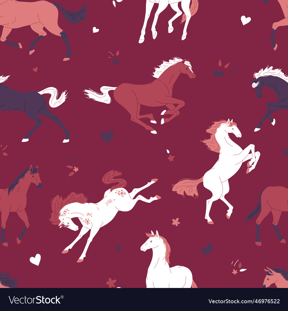 Running Horses Pattern