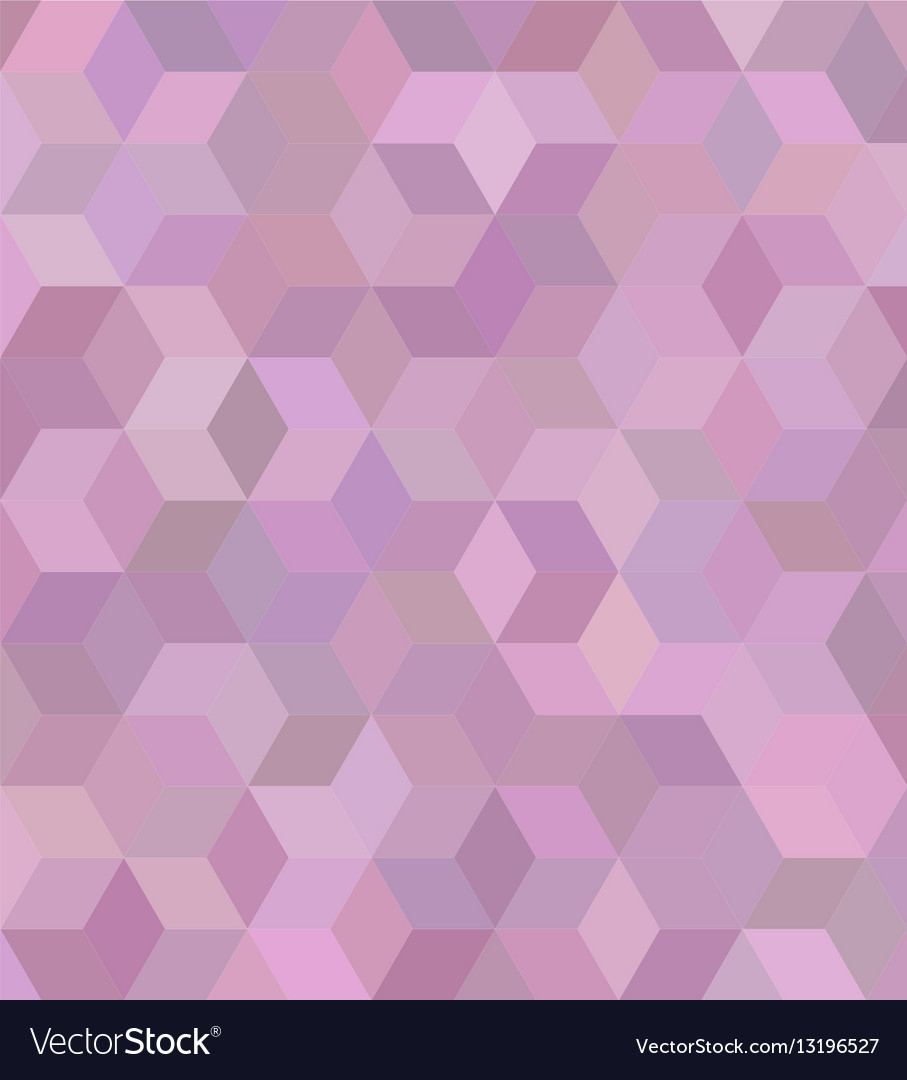 3d cube mosaic pattern background