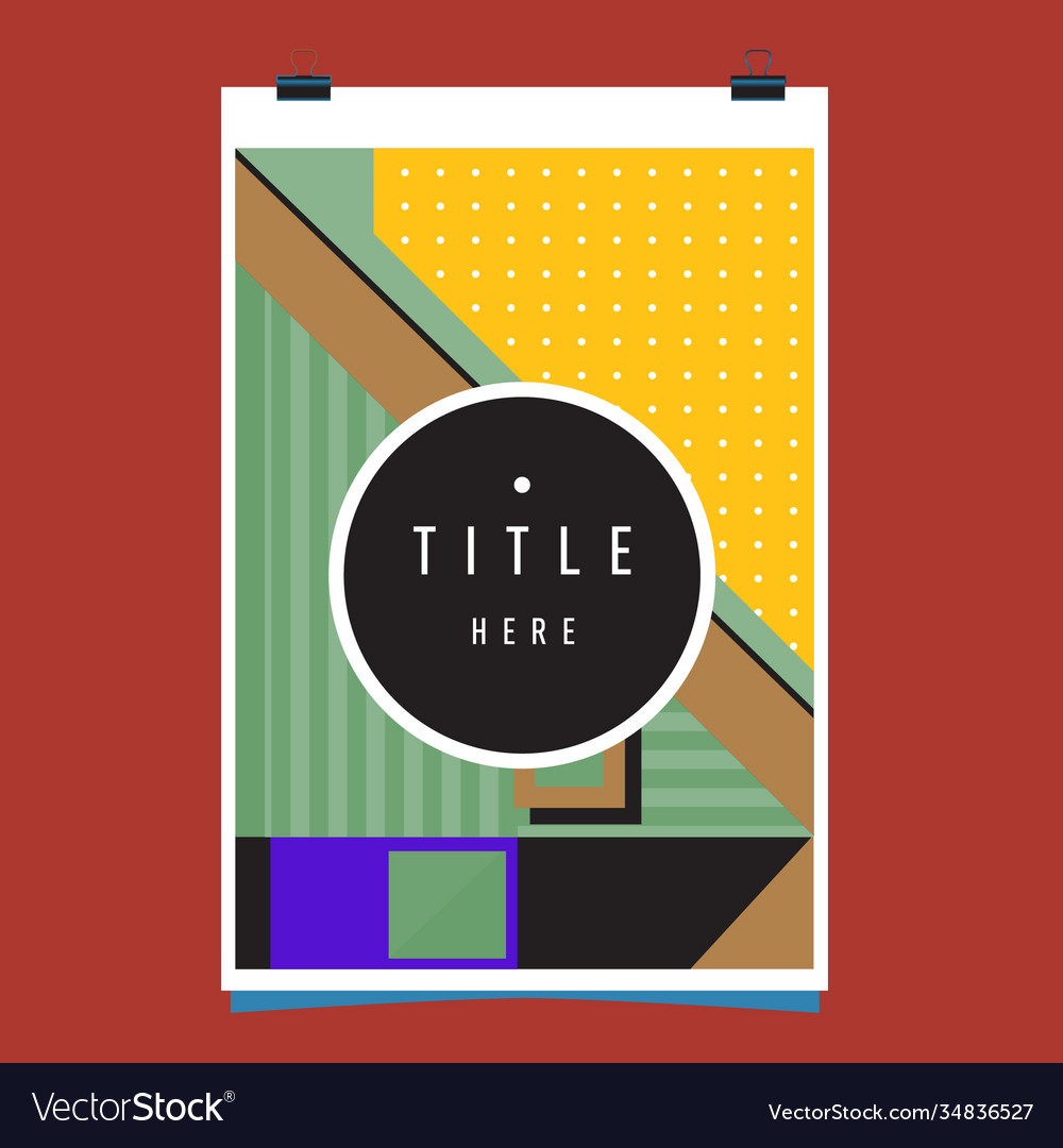 Abstract colorful geometric pattern background