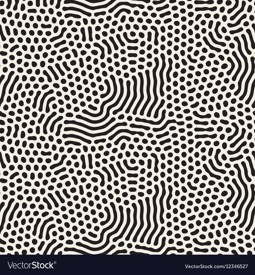 Abstract Rounded Line Pattern