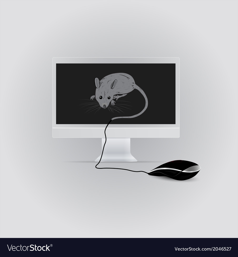 Maus und Monitor