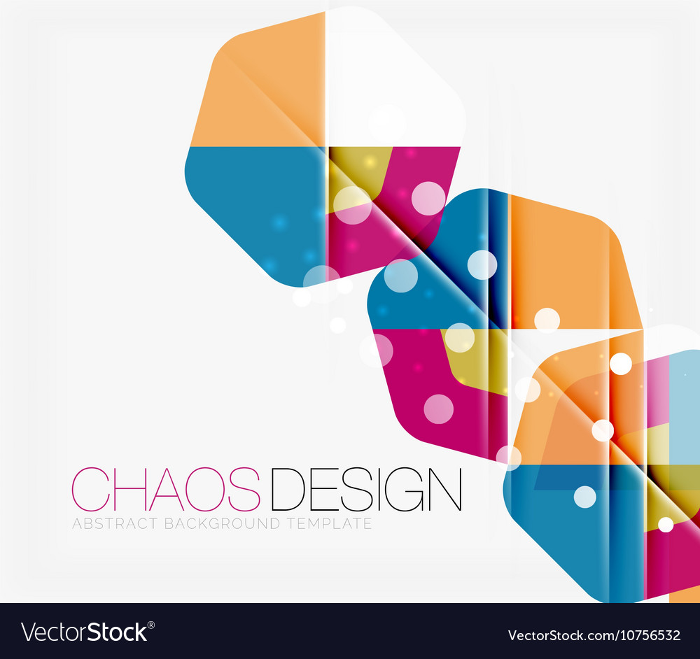 Abstract background with round shapes