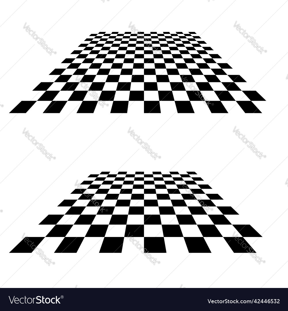 Chess checkerboard squares textured element vector image Chess checkerboard squares textured element