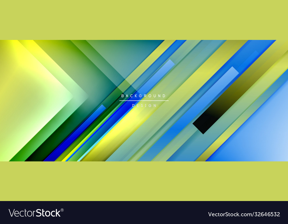 Dynamic lines on fluid color gradient trendy vector image Dynamic lines on fluid color gradient trendy