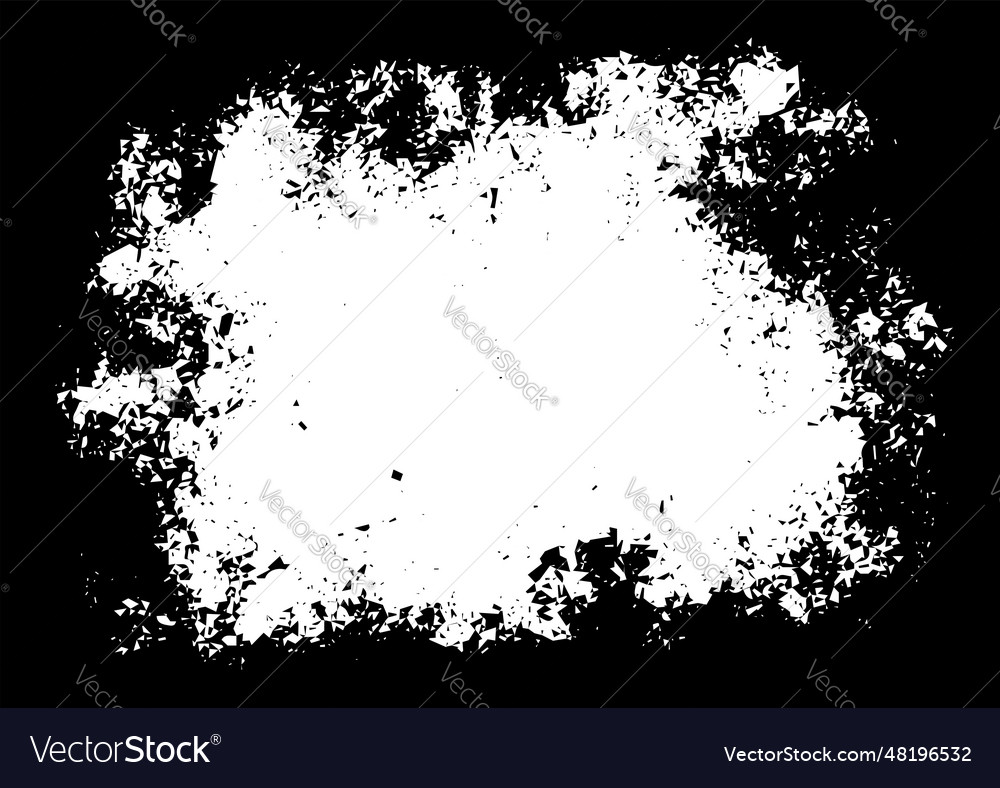 Grunge border texture background abstract frame vector image Grunge border texture background abstract frame