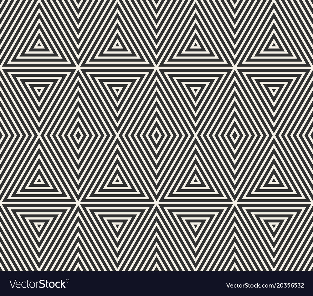 Modern Geometric Lines Pattern