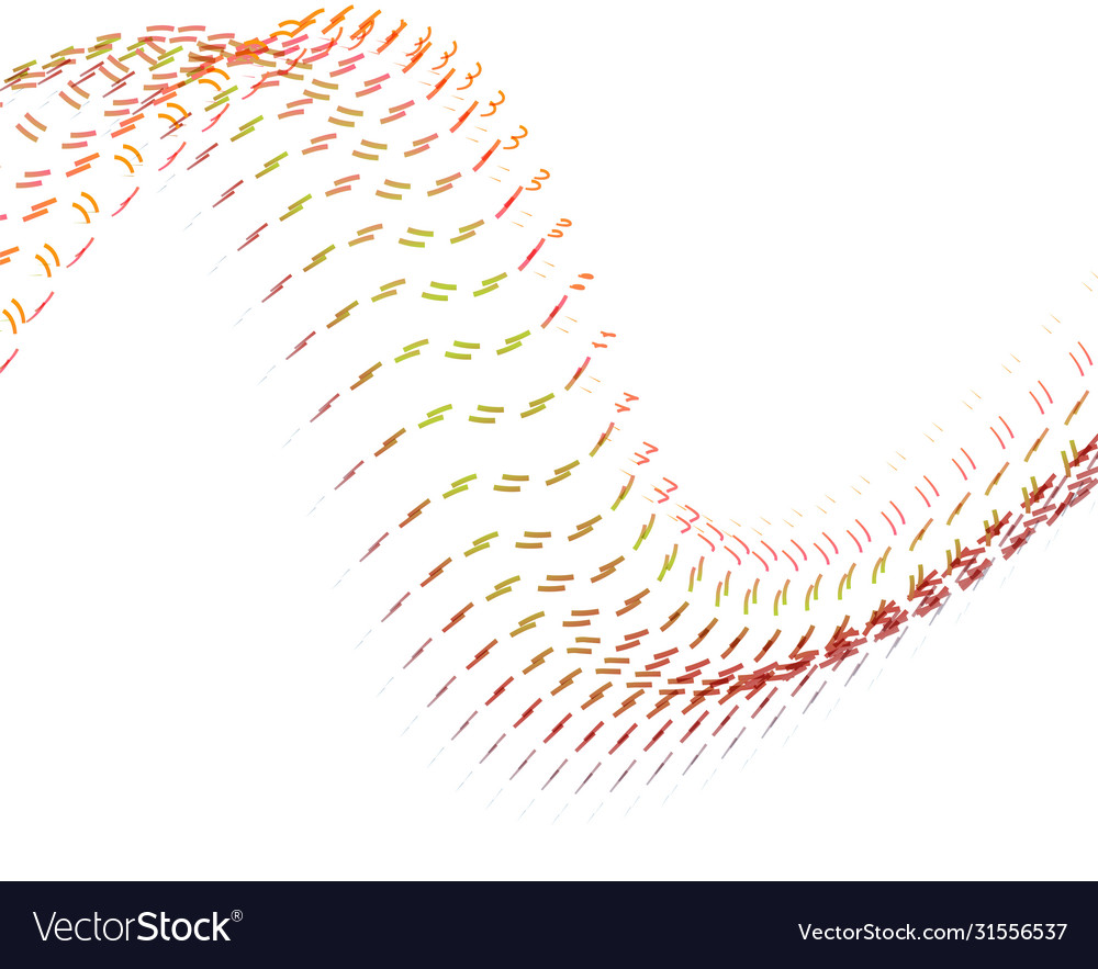 Abstract background blend wave line design Vector Image Abstract background blend wave line design