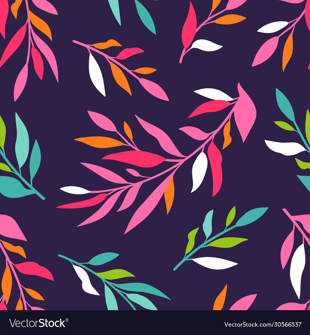 Abstract Leaf Pattern