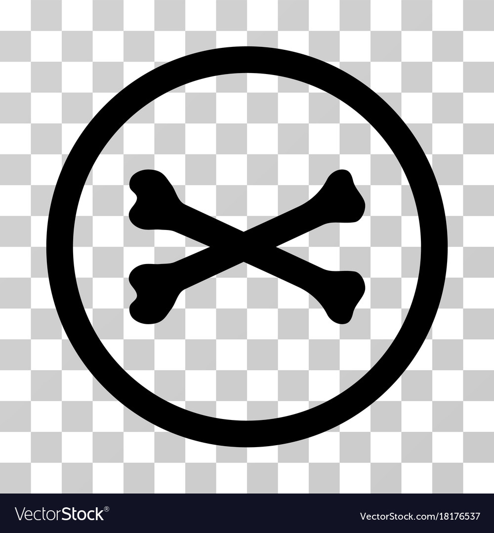 Bones cross icon Royalty Free Vector Image - VectorStock