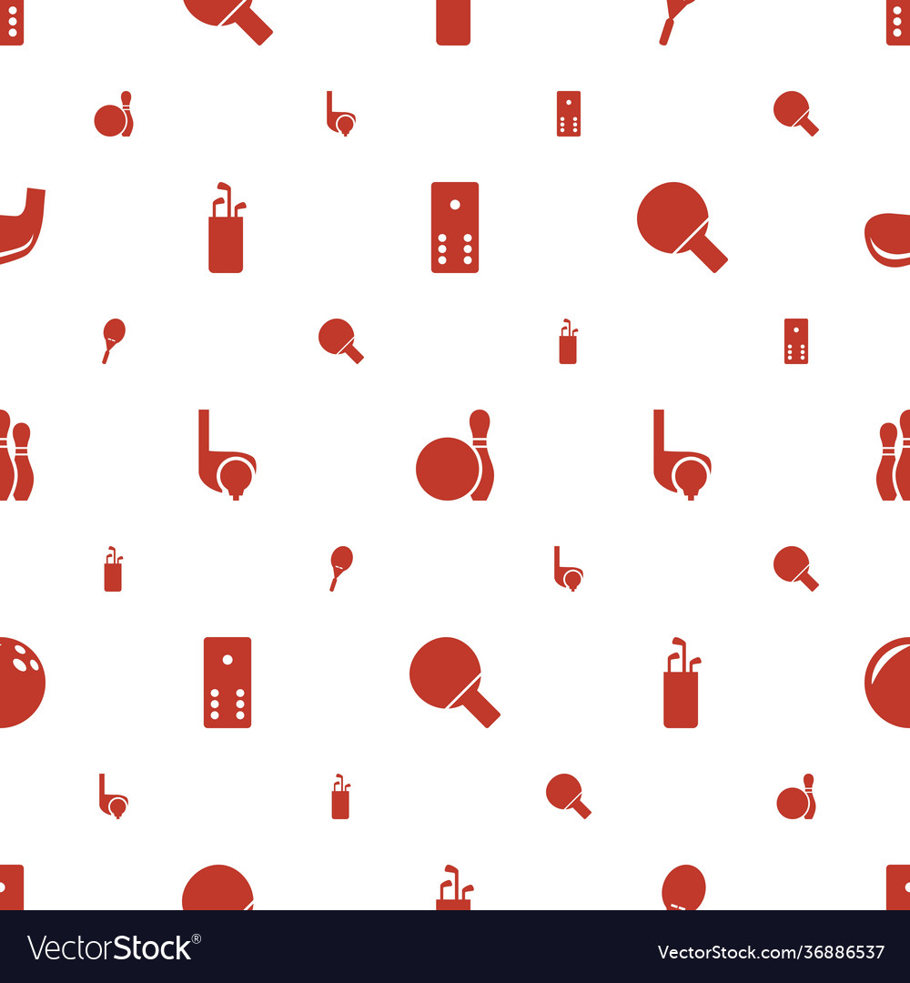 Hobby icons pattern seamless white background