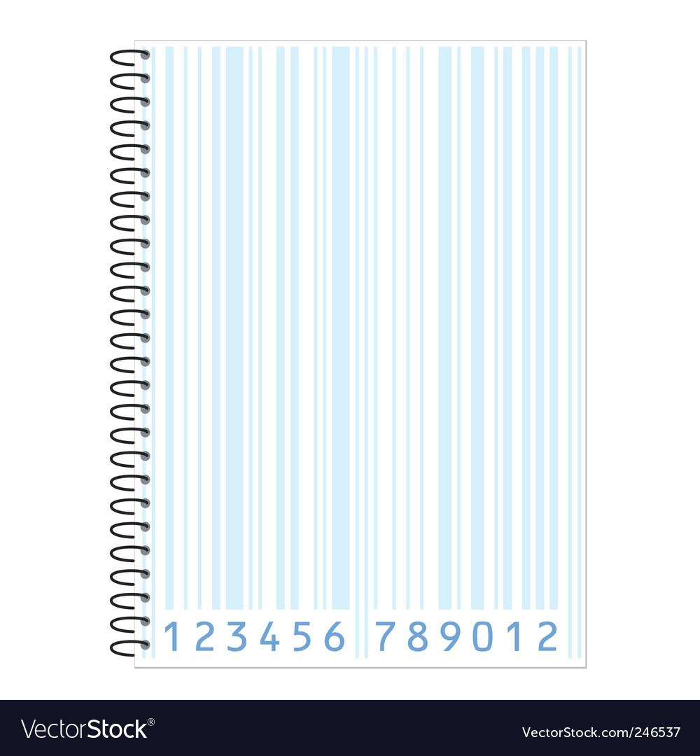 Notebook barcode