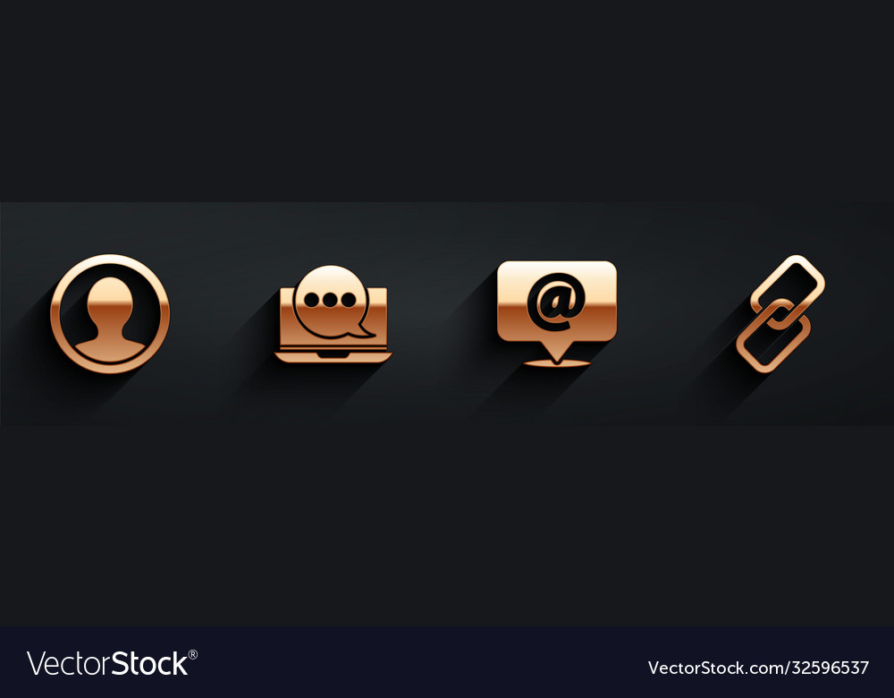 Set create account screen chat messages vector image Set create account screen chat messages