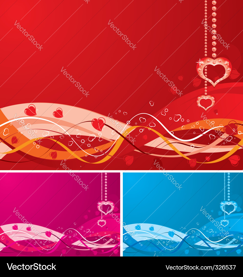 Valentines day background Royalty Free Vector Image