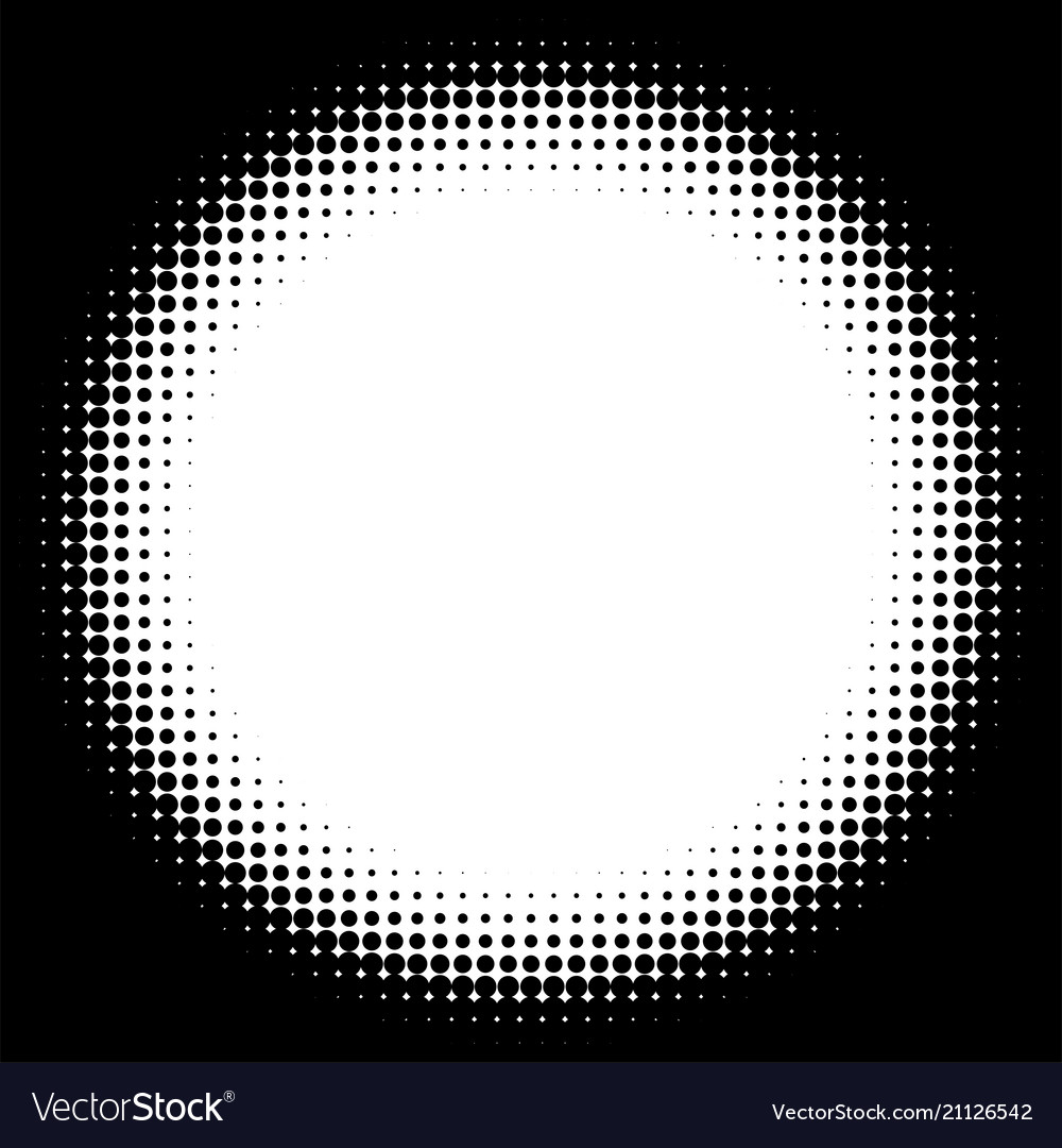 Black and white abstract dotted background